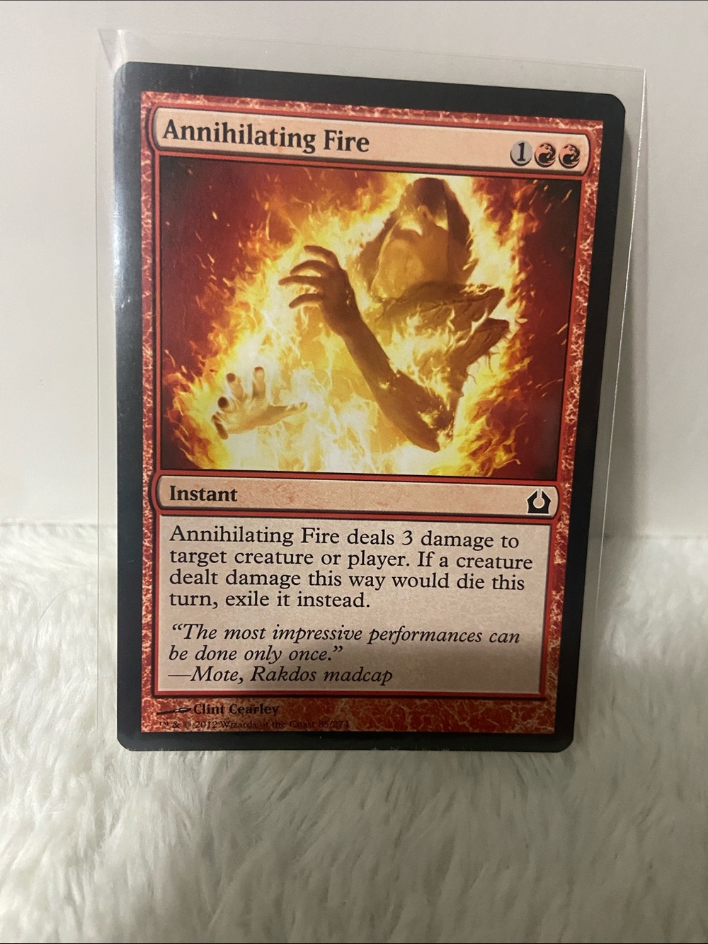 Annihilating Fire - Magic: The Gathering Red Instant Card